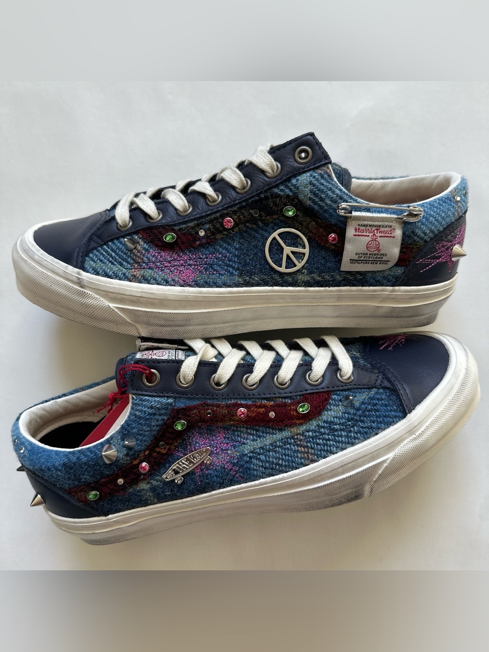 Vans LX Old Skool 36 premium Harris tweed US 9.0 mens